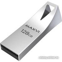 USB Flash Maxvi MK2 128GB (серебристый)