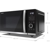 Микроволновая печь Sharp YC-QG254AE-B