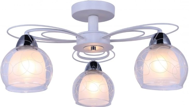 

Люстра средней высоты Arte Lamp Sansa A7585PL-3WH