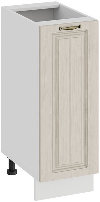 

Шкаф напольный Трия Лина 1Н3 (белый/кремовый)