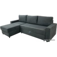 Угловой диван Mio Tesoro Vide 4УС (Evento Carbon Black)