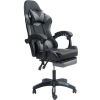 Игровое (геймерское) кресло AR GAMING AR 004 (черный/серый)