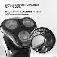 Электробритва Polaris PMR 0307RC wet&dry PRO 5 Blades+