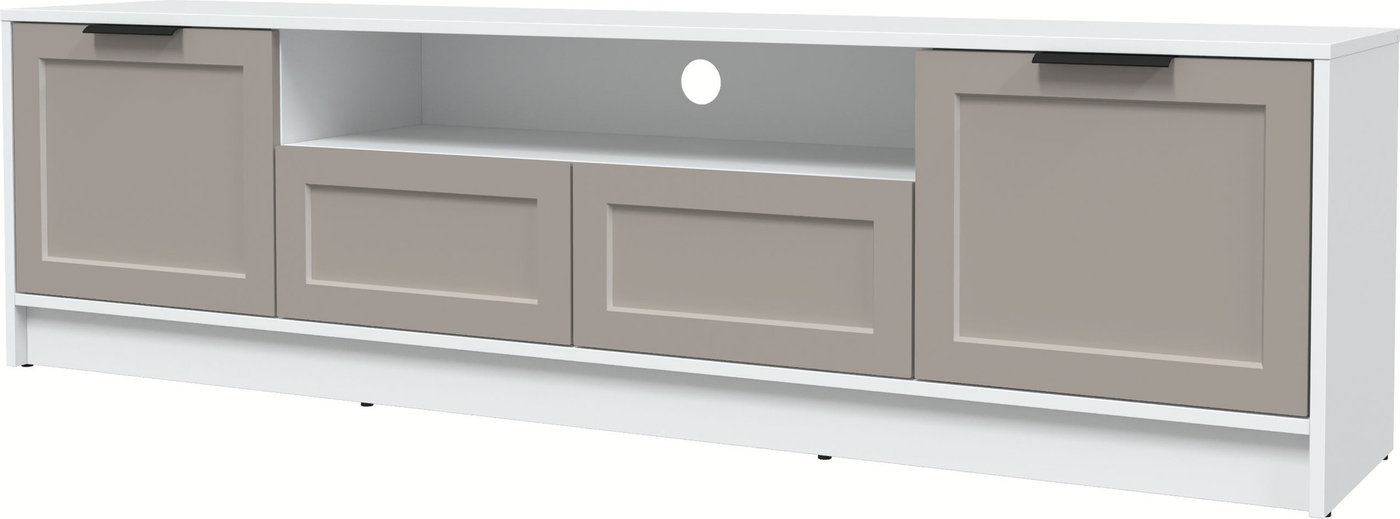 

Тумба Интерлиния ТВ Концепт Тренд КТ-ТВ4-50 (белый платинум/луна)