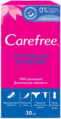 Carefree Cotton Feel Flexiform (30 шт)