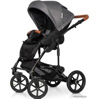 Универсальная коляска Riko Basic Bella Life (2 в 1, 06, anthracite)