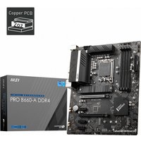 Материнская плата MSI PRO B660-A DDR4