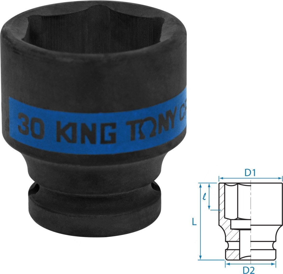 Головка слесарная King Tony 453530M