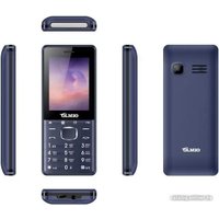 Кнопочный телефон Olmio A25 (синий)