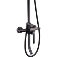 Душевая система  Grocenberg GB7025 (черный матовый)