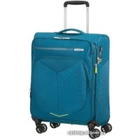 Чемодан-спиннер American Tourister Summerfunk Blue Teal 55 см (4 колеса)