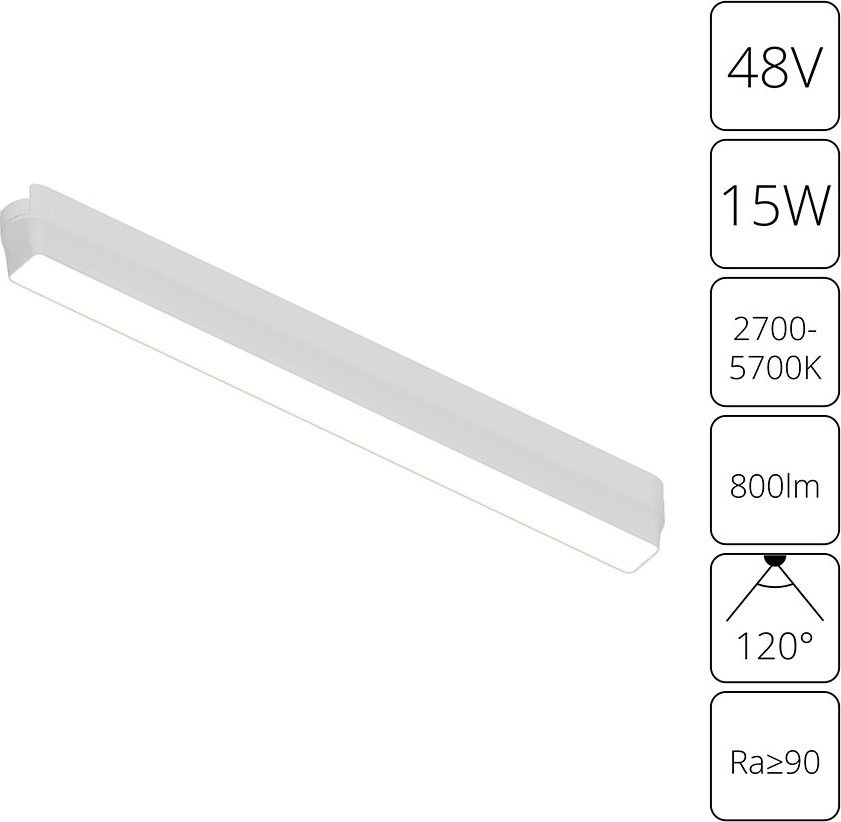 

Трековый светильник Arte Lamp Rapid A2968PL-1WH