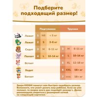 Трусики-подгузники Kioshi Ультратонкие M 6-11 кг KS209 (42 шт)