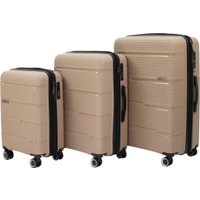 Чемодан-спиннер Pride РР-203 (S, капучино)