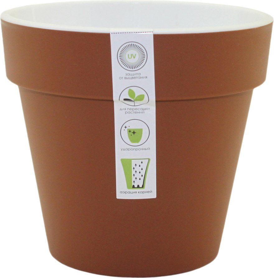 

Кашпо Liveingreen Протея (2.3л, фраппе)