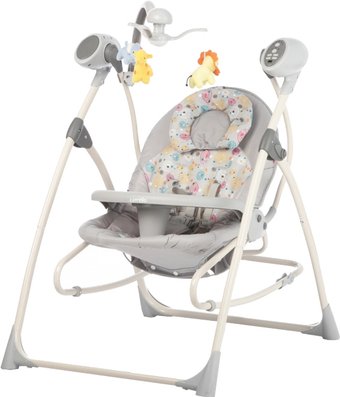 Качалка Carrello Nanny 3в1 CRL-0005 (серая планета)