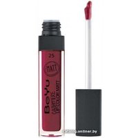 Жидкая помада для губ BeYu Cashmere Lip Color Mat 6.5 мл (тон 25)