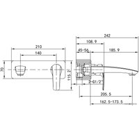 Смеситель IDDIS Ray RAYBL00i65