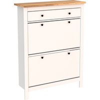 Тумба для обуви Mio Tesoro Сага 92x122 2.08.10.190.14 (белый/ясень)