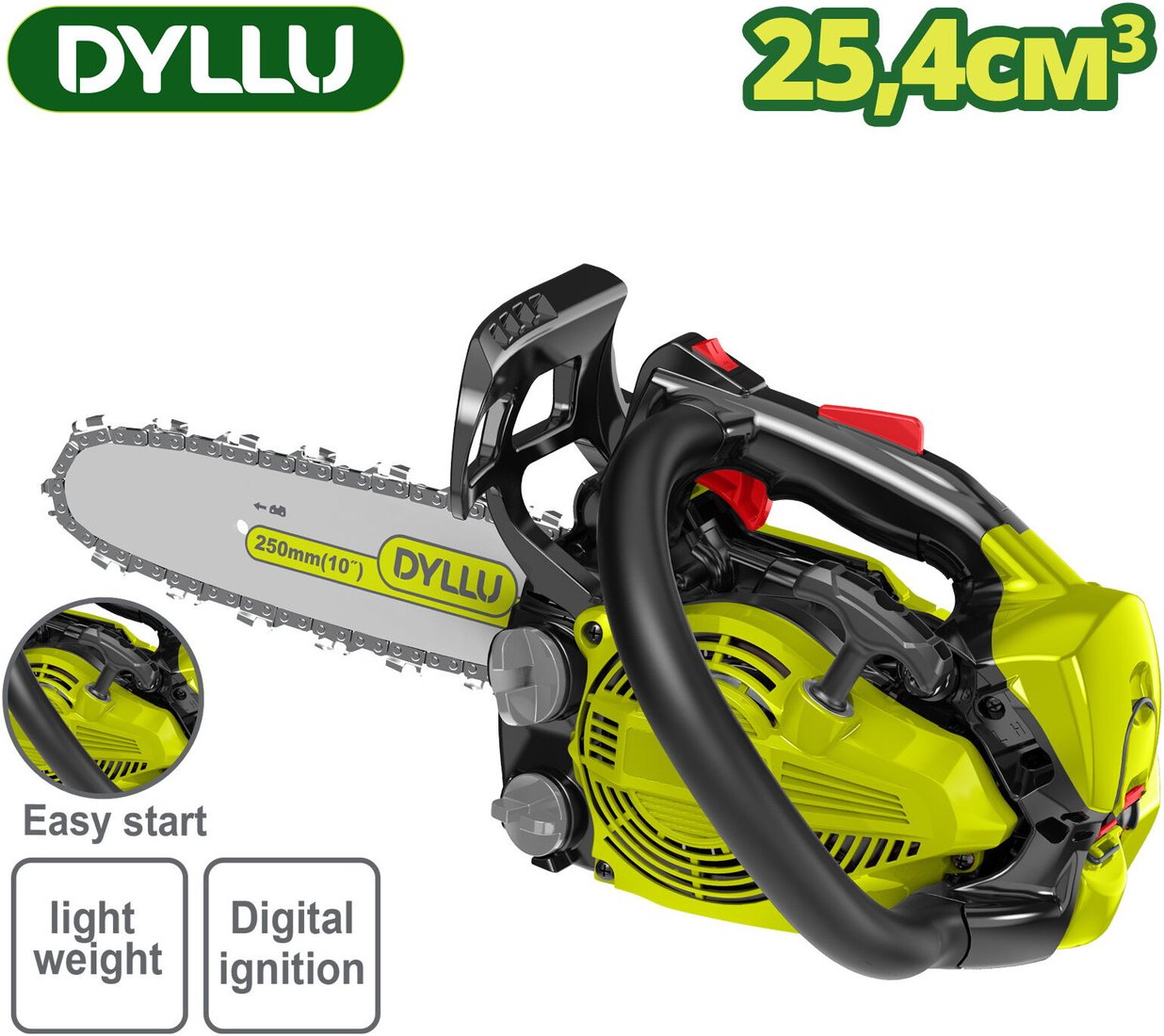 

Бензопила Dyllu DTGC1525