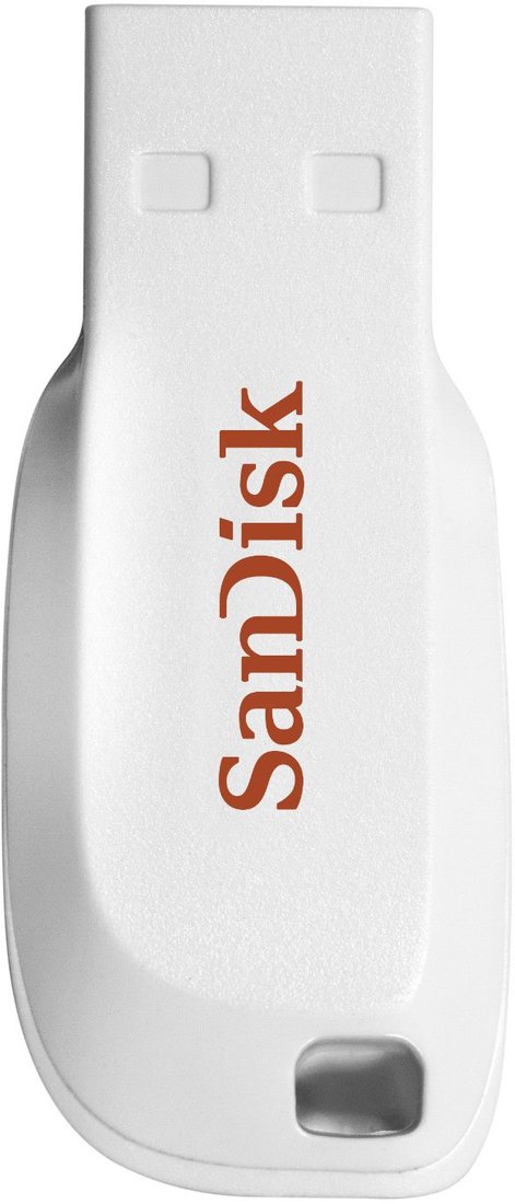 

USB Flash SanDisk Cruzer Blade White 16GB (SDCZ50C-016G-B35W)