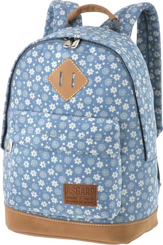 Asgard Р-5434 Джинс (цветочки, голубой)