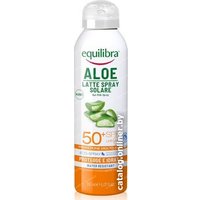Молочко солнцезащитное Equilibra Солнцезащитное водостойкое молочко-спрей SPF50+ 150 мл