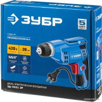 Безударная дрель Зубр ЗД-П421 ЭР