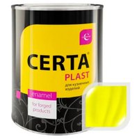 Эмаль Certa Plast RAL1003 0.8 кг (полуглянцевый желтый)
