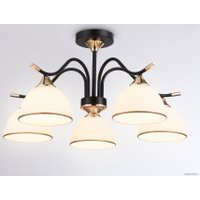 Люстра средней высоты Ambrella light Traditional TR3162/5 BK/FGD