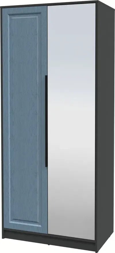 

Шкаф распашной Интерлиния Концепт КТ-Ш2з Деко (антрацит/дуб лазурный)