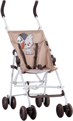 Коляска прогулочная «трость» Lorelli Flash 2019 (beige cool cat)