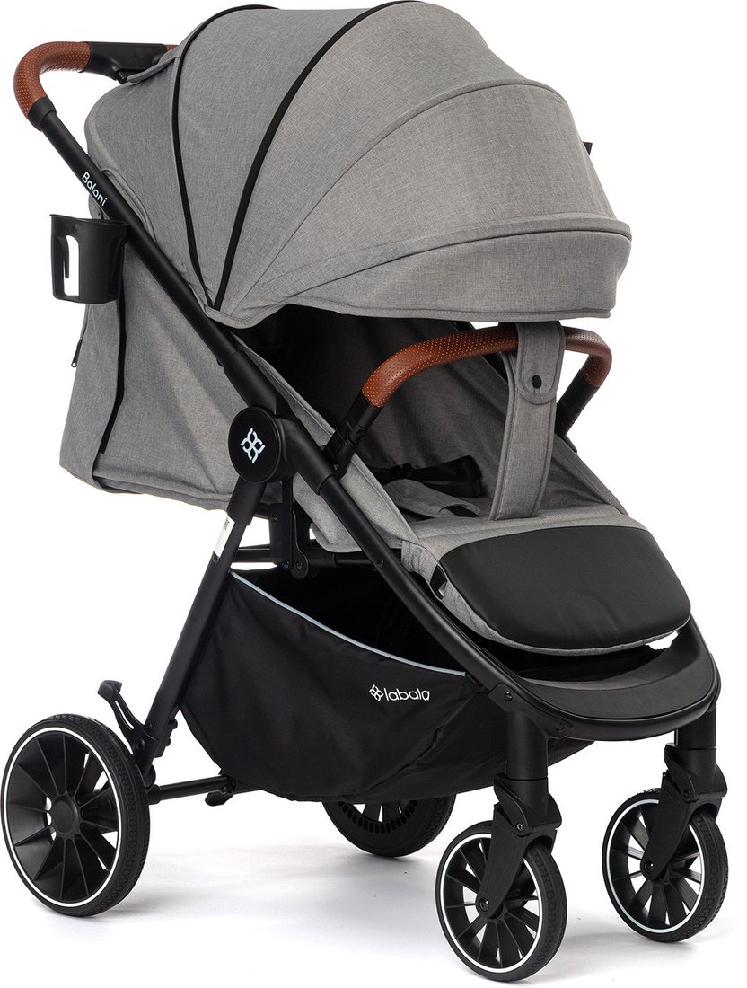 

Коляска прогулочная «книга» Labala Baloni 2022 (light grey)