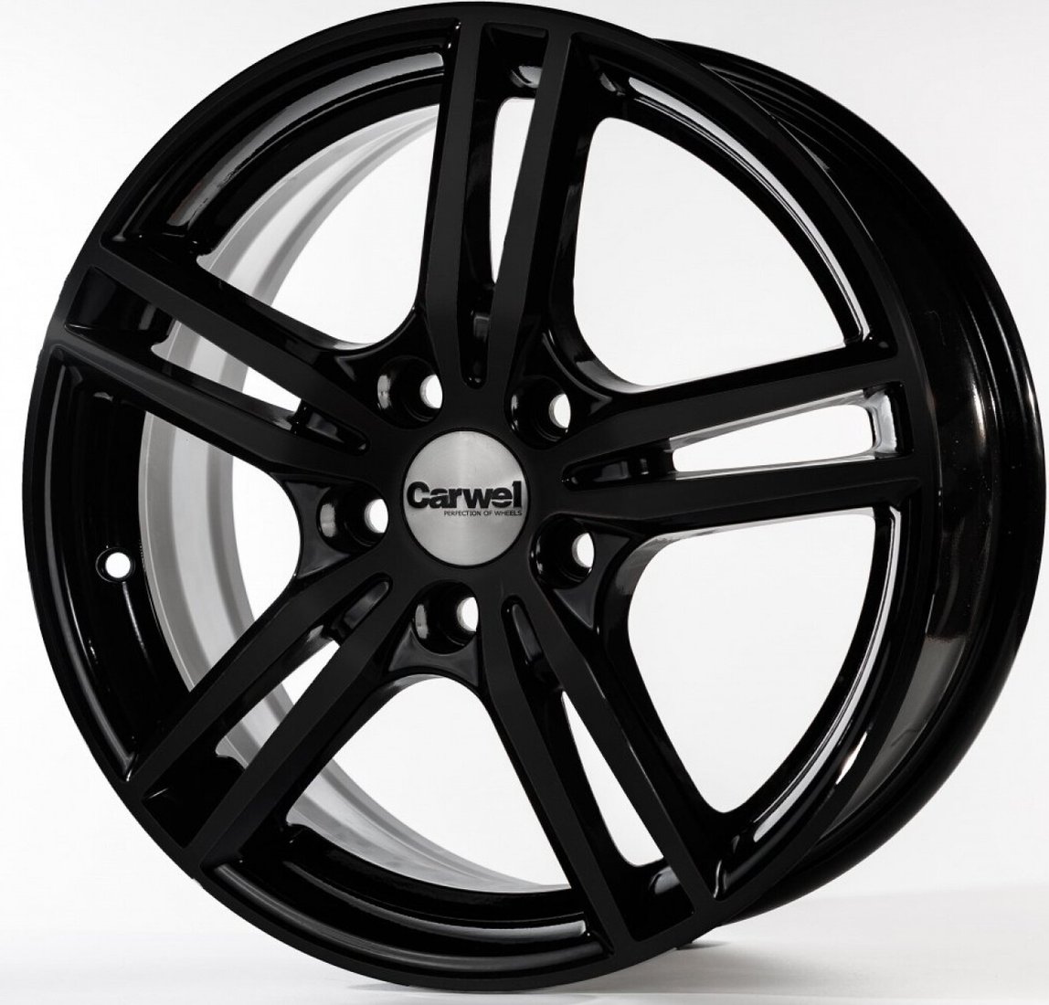 

Литые диски Carwel Баруй 223 16x6.5" 5x112мм DIA 57.1мм ET 46мм BK