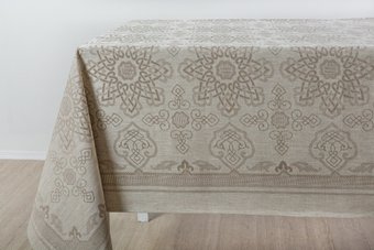 Скатерть Беларускі лён 153x205 24С16-ШР (133 Новгород-2 129/сорт 1)