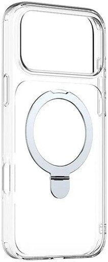 Чехол для телефона Baseus HoopRing Magnetic Phone Case with Stand для iPhone 17 (прозрачный)