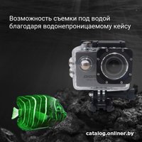 Экшен-камера Digma DiCam 180 (серый)