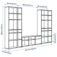 Стенка Ikea Vihals s59440610