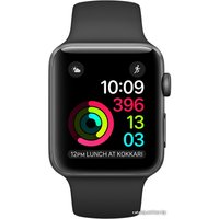 Умные часы Apple Watch Series 1 38mm Space Gray with Black Sport Band [MP022]