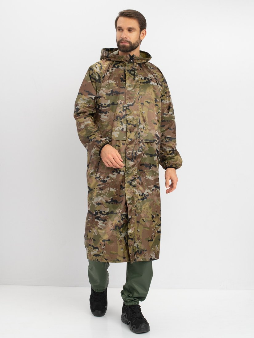 

Плащ Huntsman ВВЗ 56-58/182 Таффета PVC (20000мм) цвет Мультикам