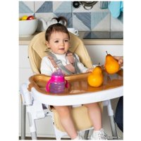 Высокий стульчик Baby Prestige Junior Lux+ (berge) с развивающей дугой Веселый краб