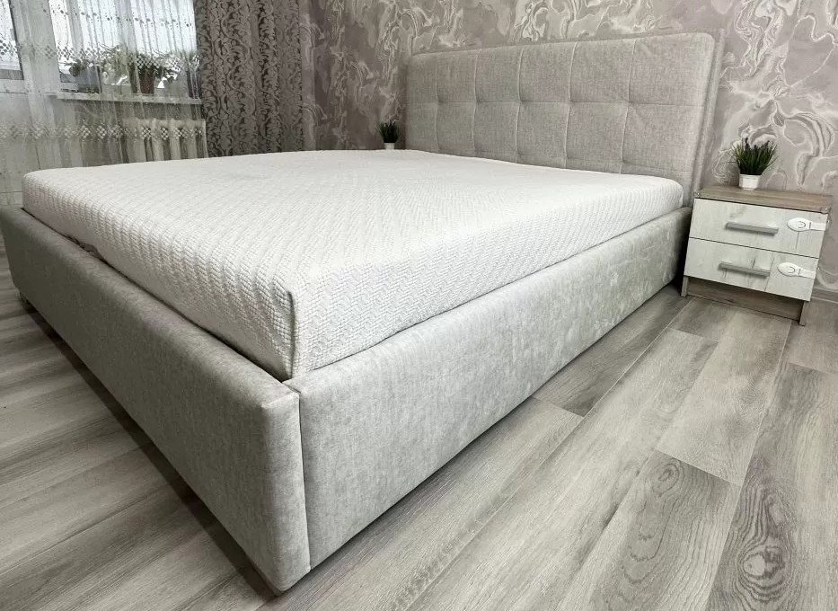 

Кровать Nord Star Сандра 200x160 (серый)