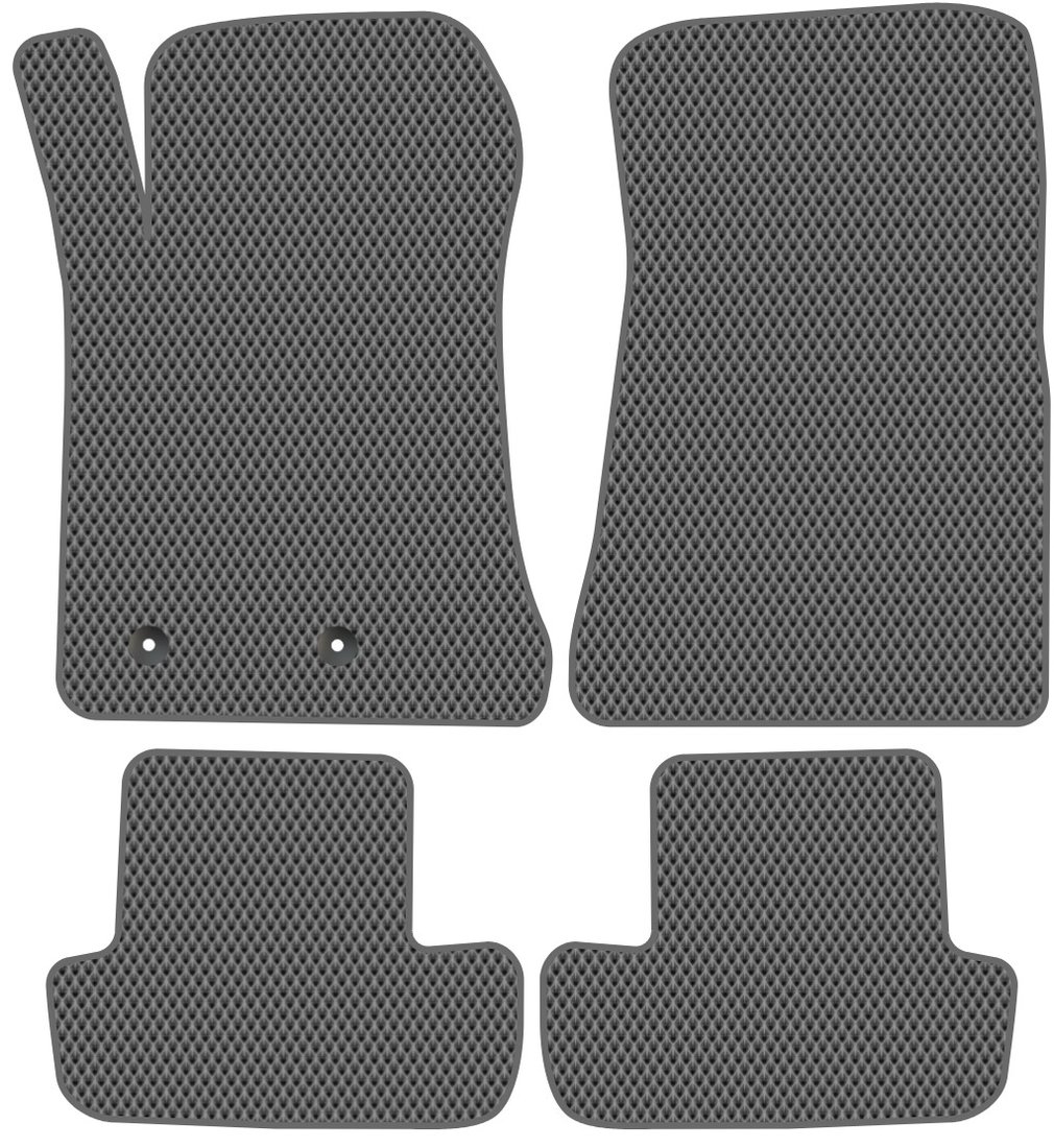 

Комплект ковриков для авто Alicosta Ford Mustang VI (купе) 2013 - 2017 (серый, ромб)