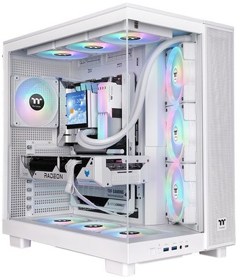 Thermaltake View 380 XL TG ARGB Snow CA-11E-00M6WN-00