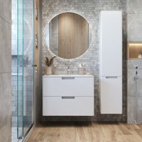  Briz Зеркало Prato 80 240 01-46080-00 00 (с подсветкой, подогревом, холодный свет)