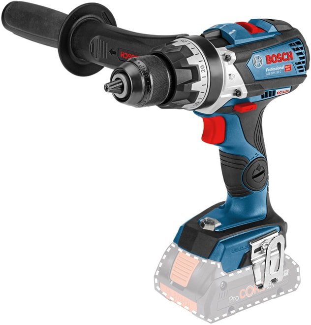 

Ударная дрель-шуруповерт Bosch GSB 18V-110 0 601 9G0 30A (без АКБ, кейс)