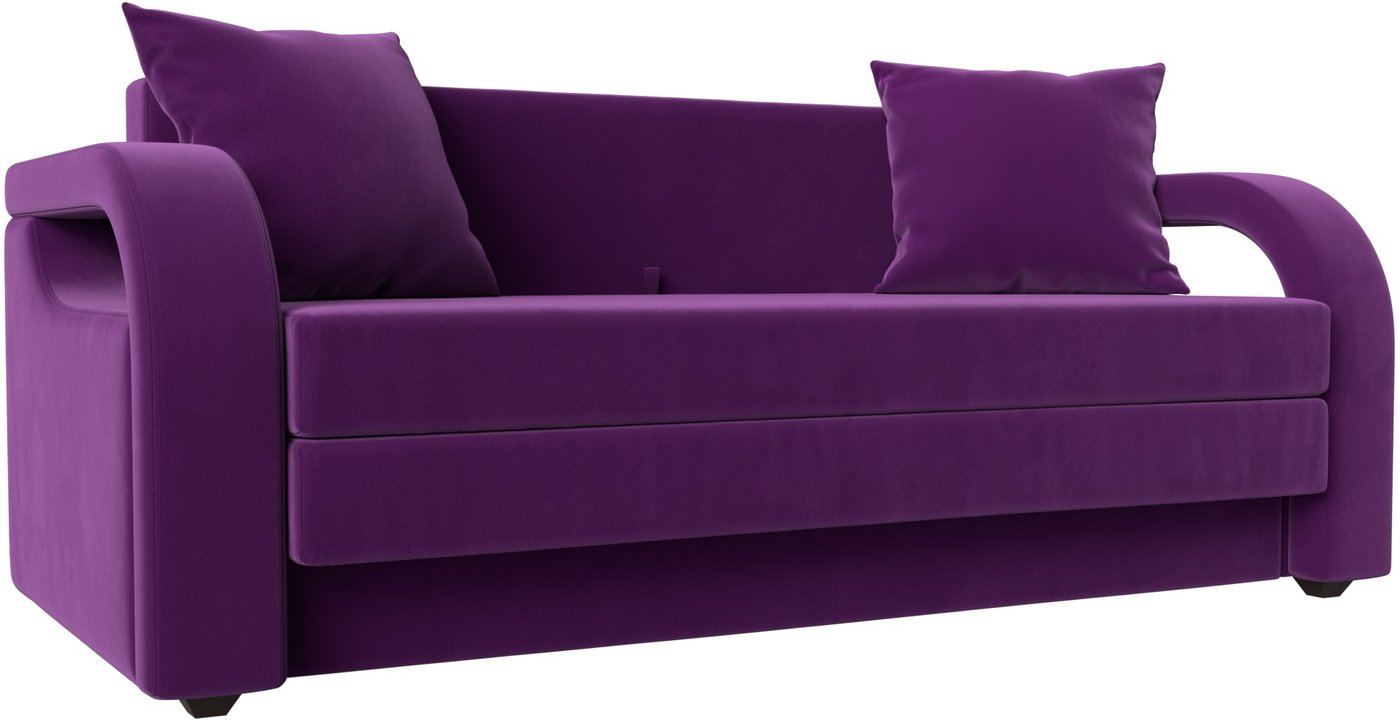 

Диван Лига диванов Лига-014 117433 (микровельвет, фиолетовый)
