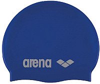 

Шапочка для плавания ARENA Classic Silicone JR 91670 71 (denim/silver)