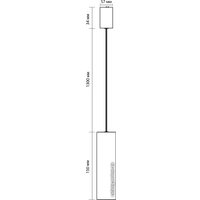 Подвесная люстра Donolux Rollo DL18895R15W1W S