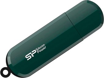 USB Flash Silicon-Power LuxMini 320 32GB (темно-зеленый)